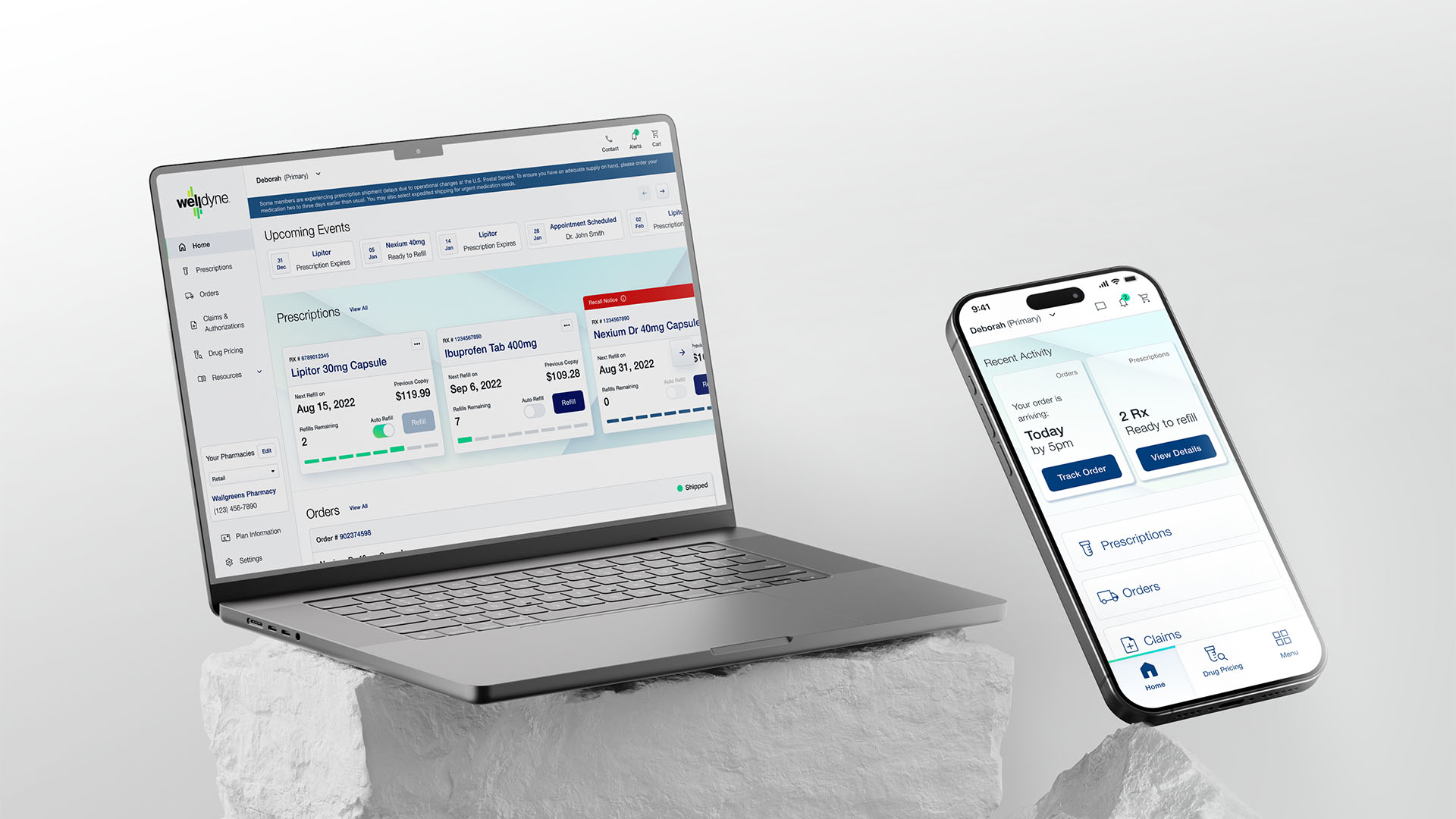 WellDyne - Landing Dashboard
